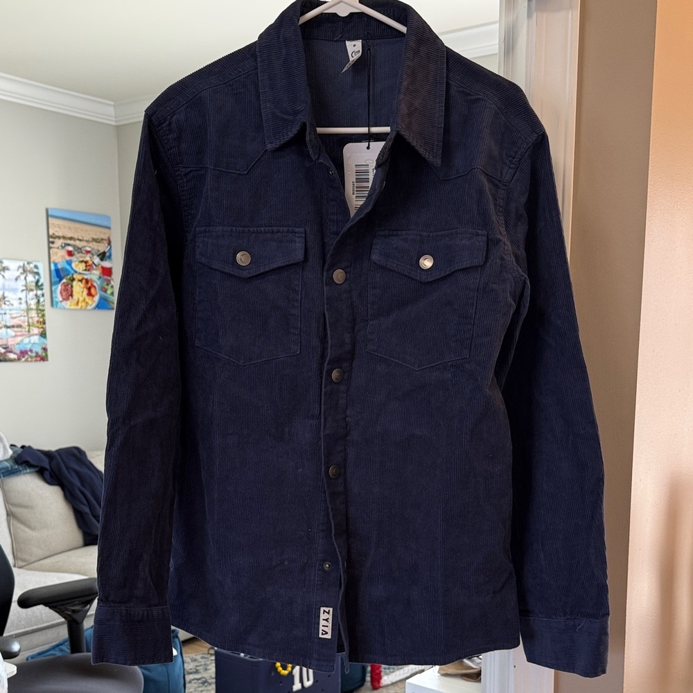 ZYIA Men's Navy Vantage Shirt